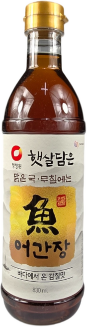 햇살담은 어간장, 830ml, 3개