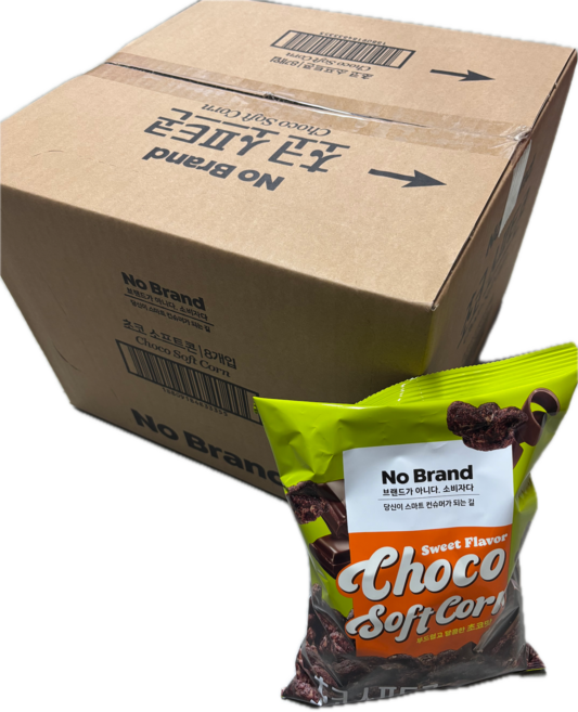 노브랜드 초코소프트콘 120g, 8개