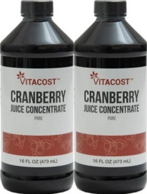 비타코스트 농축 크랜베리 주스 액상 액체, 2개, 473ml - 쿠팡