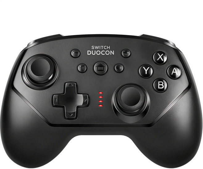 조이트론 닌텐도 스위치 무선 컨트롤러, 듀오콘(블랙), 1개