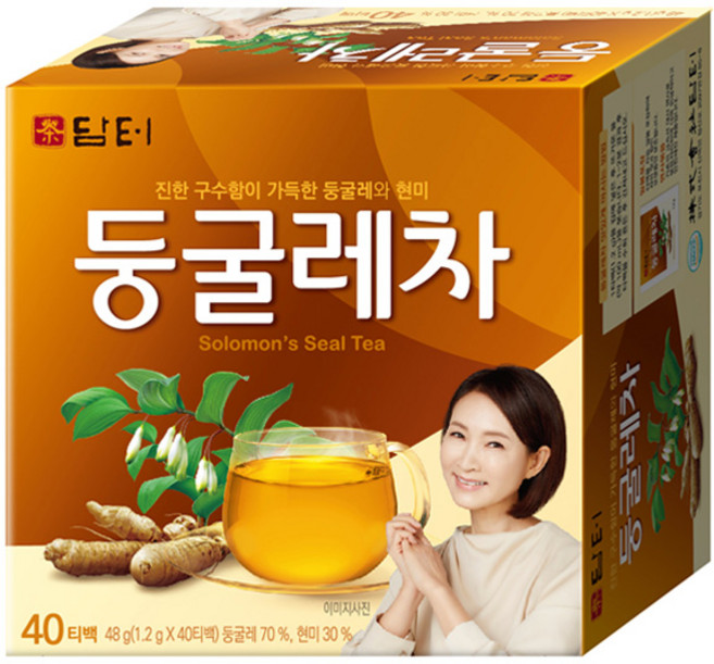 담터 둥굴레차, 1.2g, 40개입, 1개