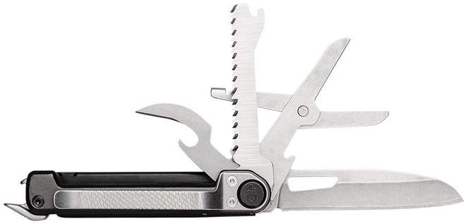 거버 기어 암바 트레이드 8-in-1 포켓 나이프 EDC 멀티툴 블레이드 프라이 바 해머 포함 캠핑용 번트 오렌지, Scout-Onyx, 1개