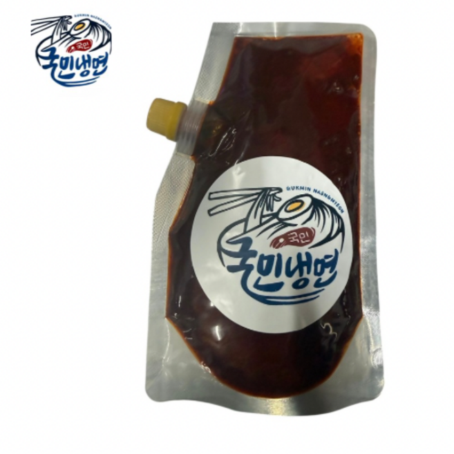 국민냉면양념장, 1개, 500g