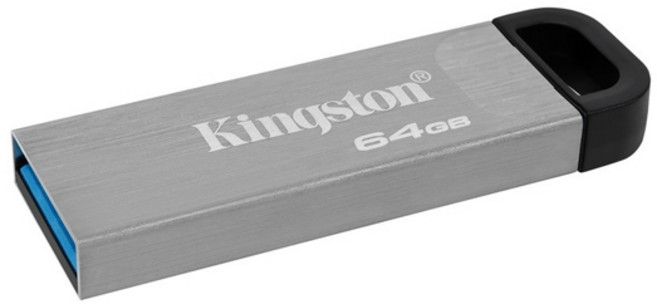金士頓 Kingston DTKN USB 3.2 Gen 1 隨身碟 時尚金屬造型 台灣公司貨, 1個, 64GB