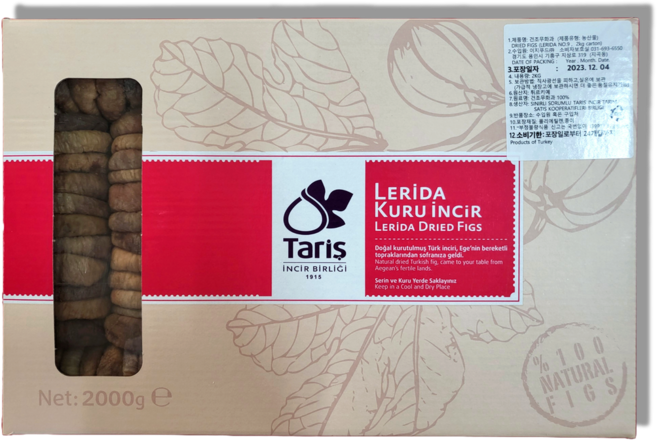 너츠대장 반건조 무화과 2kg 쫀득쫀득 터키산 천연 간식, 4개