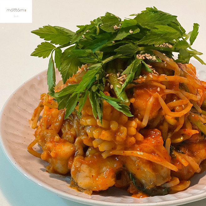 마땀마켓 순살아구찜 밀키트 매운맛, 1개, 1.26kg