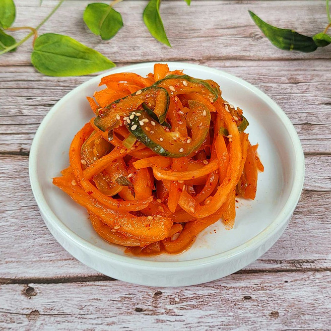 [하늘농가]바로먹는 렌지쿡 도라지 오이무침 100g x 5팩, 5개