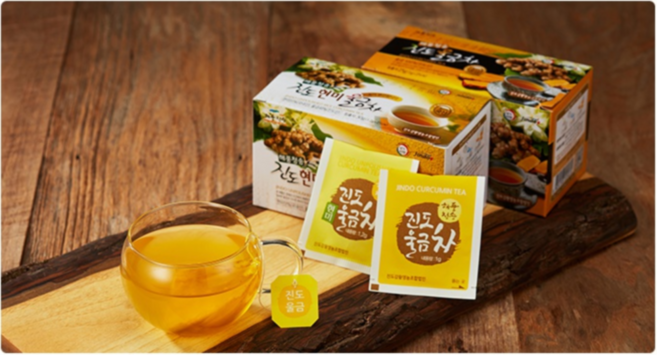 건강차 진도 현미 울금차 사무실 탕비실 손님 접대용 음료 1+1 (200티백), 100개입, 2박스, 1.2g