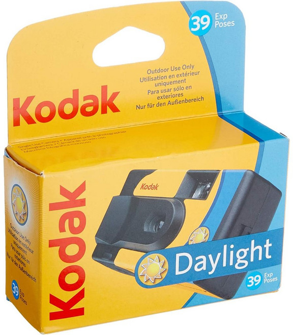 Kodak FunSaver 27張/39張 一次性傻瓜相機, daylight 39張（無閃光燈）, 1個