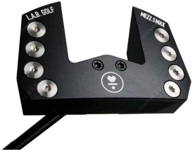 랩골프 LAB 메즈1 맥스 제로토크퍼터 블랙 골프 클럽, 33인치, R, 3도