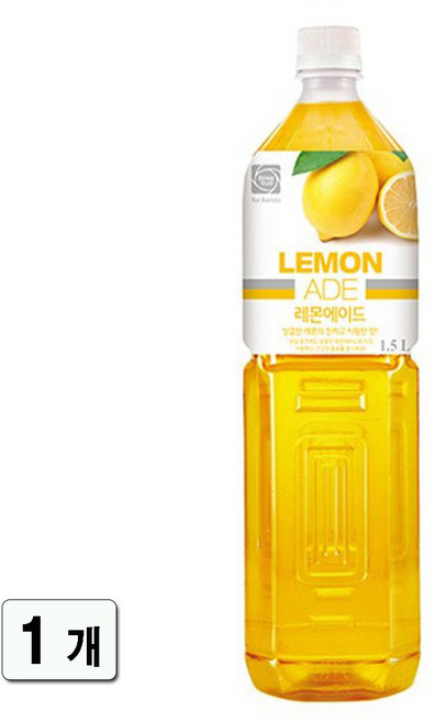 대상 로즈버드 레몬에이드 시럽 1.47L, 1개