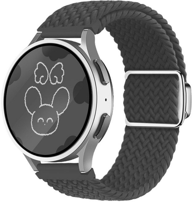 아이메이드잇 갤럭시워치 솔로루프 마그네틱 스트랩, 차콜, 1개