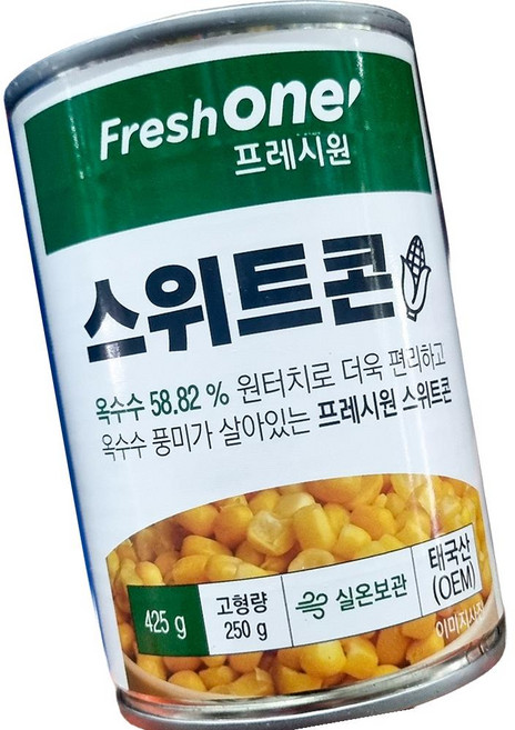 FW 스위트 콘 원터치 425g 2개 야채