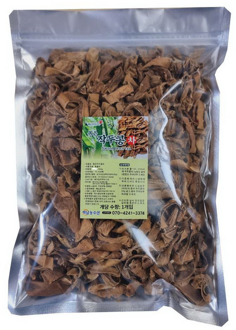 해남농수산 국산 햇 볶은 작두콩차, 500g, 1개입, 1개