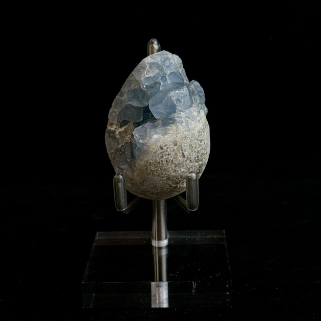 天青石簇 水晶簇 天然原礦水晶, Y15天青石簇:寬3.5高5公分135克, 天青石