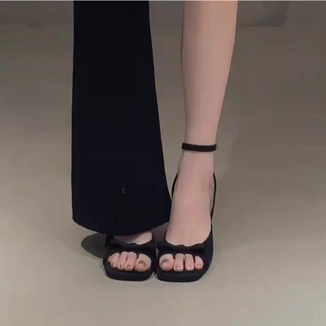 꽃소담 여름 스틸레토 힐 샌들 5cm 7cm HZHF1346