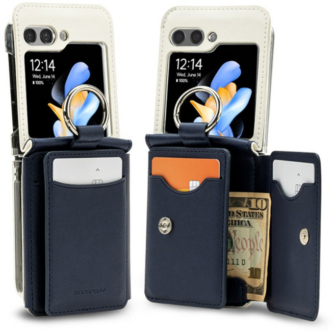 갤럭시Z플립5 Z플립6 Z플립7 구스페리 플렉스 카드케이스