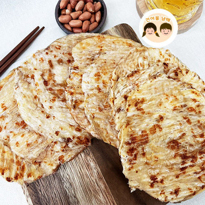 건어물 남매 구운 순살 아귀포 300g 1봉, 1개