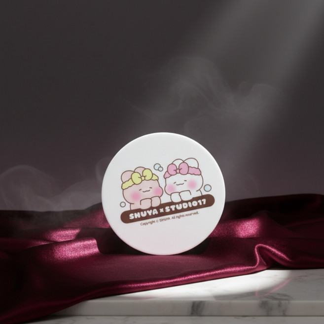 스튜디오17 참숯 말끔 클렌저 브러쉬 퍼프 순한 간편한 뽀득한 Charcoal Brush Puff Cleanser 브러쉬&퍼프 클렌저, 1개, 44g