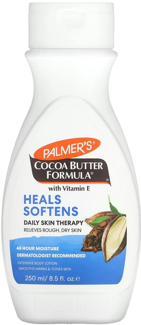 Palmer's 비타민E 함유 코코아버터 포뮬라 부드러운 피부를 위한 데일리 스킨 테라피 250ml(8.5fl oz), Palmers비타민E함유코코아버터포뮬라부드러운피부를위한, 1개, 250ml - 쿠팡