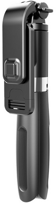 LEPOID 일체형 다기능 삼각대 셀카봉 1m 블루투스 리모콘 포함, 1개, 블랙