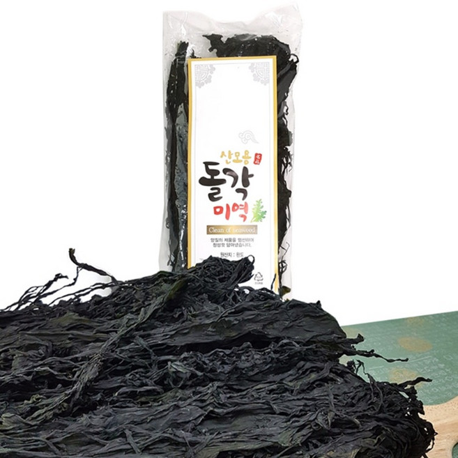 완도 돌각미역 최상품200g내 1봉 3봉 산모미역 건미역, 1개, 200g