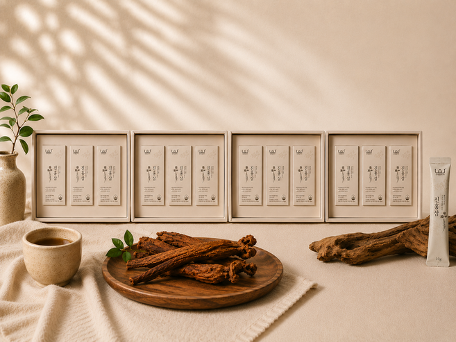 정성을담다 하루한포 짜먹는 6년근 홍삼스틱 직장인 피로회복, 120개, 10ml
