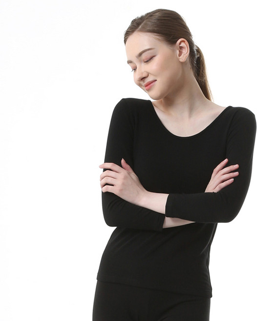 캐리루시 국산 여성 기모내의 상의