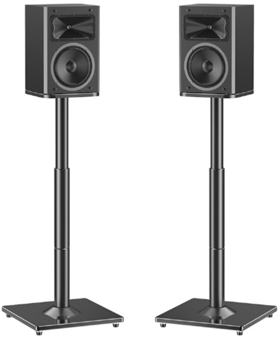 MD코리아 MU9132L 스피커 스탠드 스튜디오 북쉘프 액티브 하이파이 거치대 받침대, 2개1세트