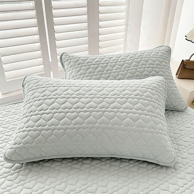 즈이리빙 방수 퀼팅 베개커버 항균 오염 방지 2P