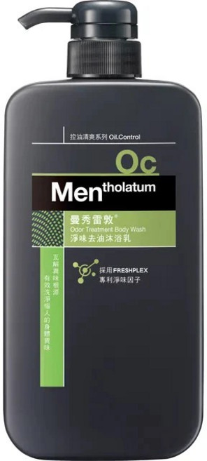 曼秀雷敦 淨味去油沐浴乳 控油清爽, 670g, 1個