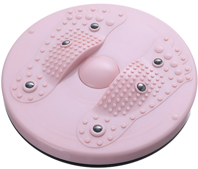 캐시웨이 홈트 트위스트 원반, 1개, 핑크