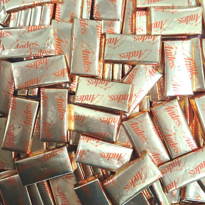 앤디스 토피 크런치 초콜릿 간식 대용량 개별포장, 40개, 4.7g