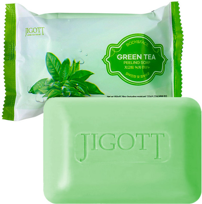 지고트 녹차 때비누 향기로운 목욕 바디워시, 150g, 1개입