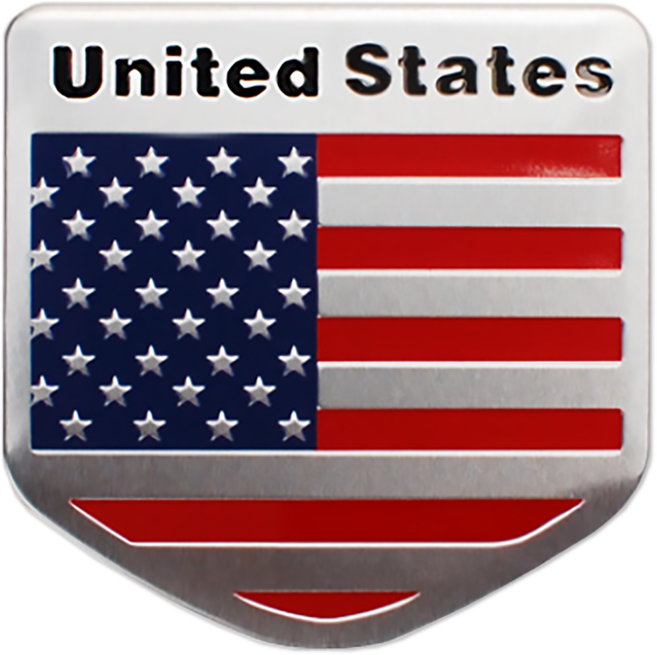 삼항LED 미국 국기 S.H.I.E.L.D 엠블럼 3종, 미국 방패