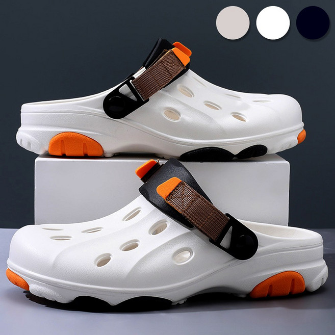 [당일발송] 쿠션감 좋은 슬리퍼 230~280 벅스슬리퍼 샌들 커플 남성 여성 캠핑 슈즈 신발 아쿠아슈즈