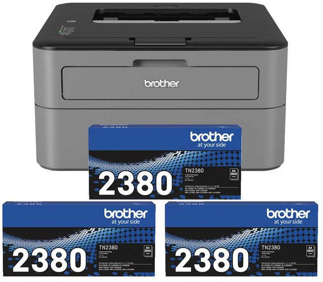 Brother HL-L2320D 雙面高速單功能印表機 原廠公司貨 快速列印 節省紙張 清晰銳利