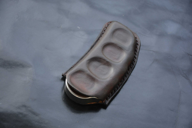 핑거너클 티타늄 합금 반지 주먹 버클 호신용, 블랙, 1개, 기본 색상