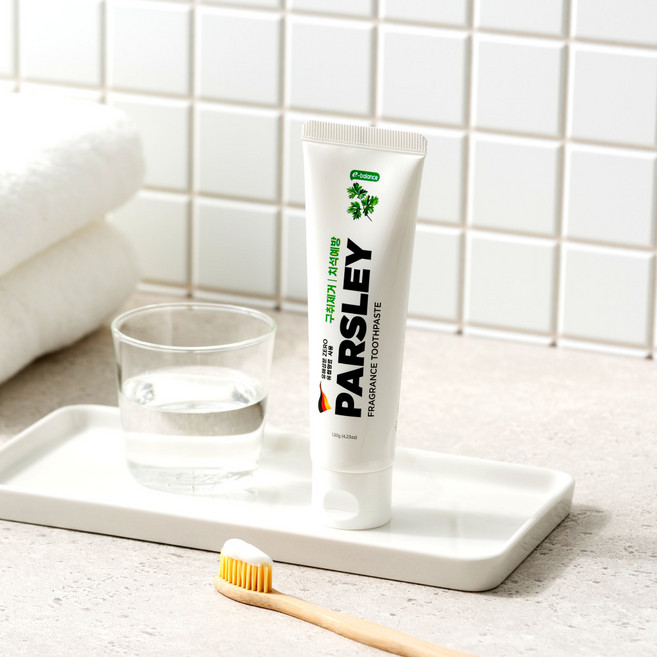 이밸런스 파슬리 치약 입냄새 구취제거 천연 잇몸 치석제거 치약, 120g, 3개