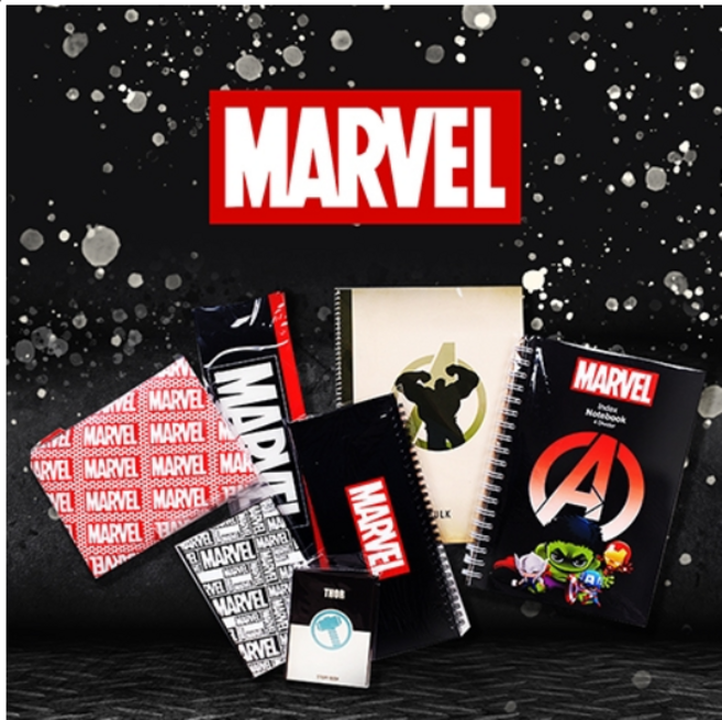 마블 문구세트 어벤져스 문구세트