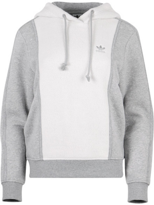 아디다스 여성 에센셜 리버스 후드 긴팔 티셔츠 II8059