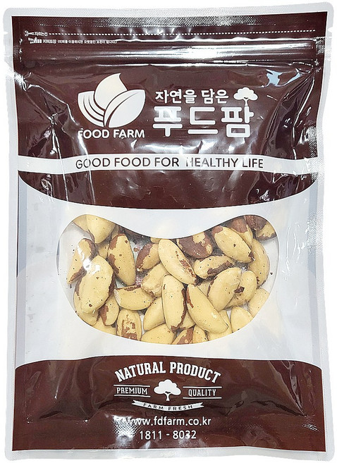 푸드팜 브라질너트 완태, 300g, 1개