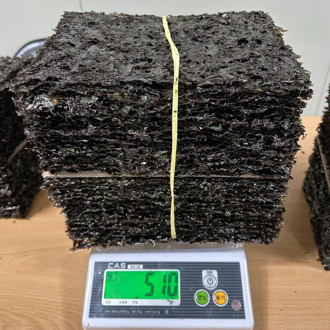 두꺼운 곱창 돌김 왕왕특품 1톳 100매 (500g이상) /25년 햇김 국산 재래김 파래김 국내산 전장김 반찬, 500g, 1개