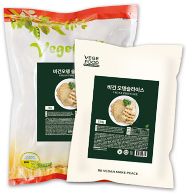 [냉동]비건오뎅슬라이스 1kg, 1개