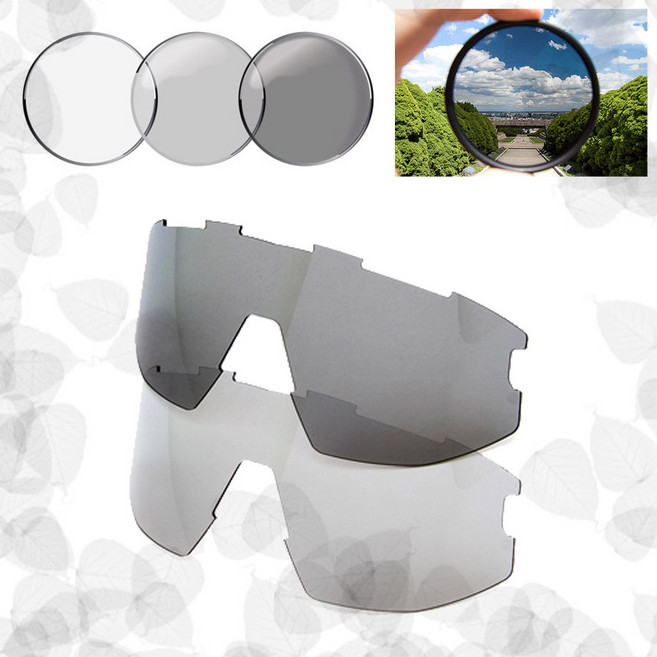 블리츠고글 비전 변색 변색편광 전용렌즈 13P L100 아시안핏 자전거고글 BLIZ