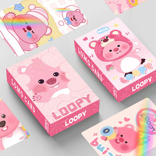 루피 LOOPY 양면 포카, 1개, free
