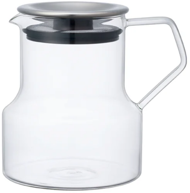 킨토 캐스트 내열유리 티포트, 투명, 1개