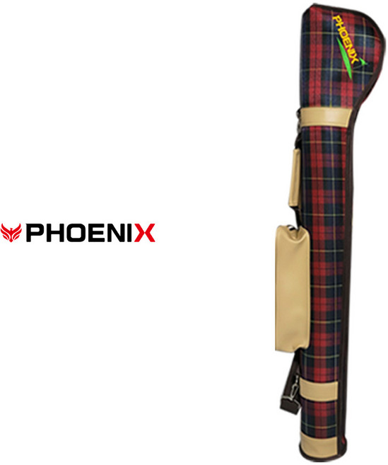 피닉스파크골프 파크골프 전용 싱글가방(일반 BASICS), 체크레드