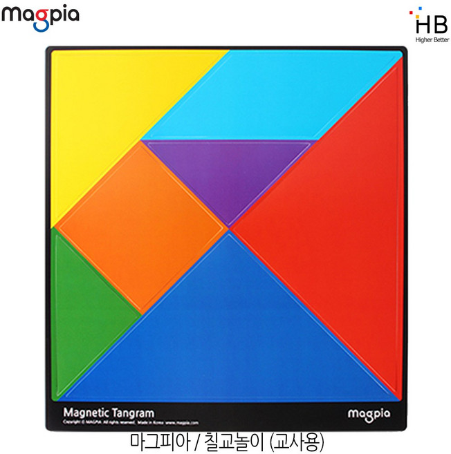 [마그피아] 자석칠교놀이 교사용, 1개