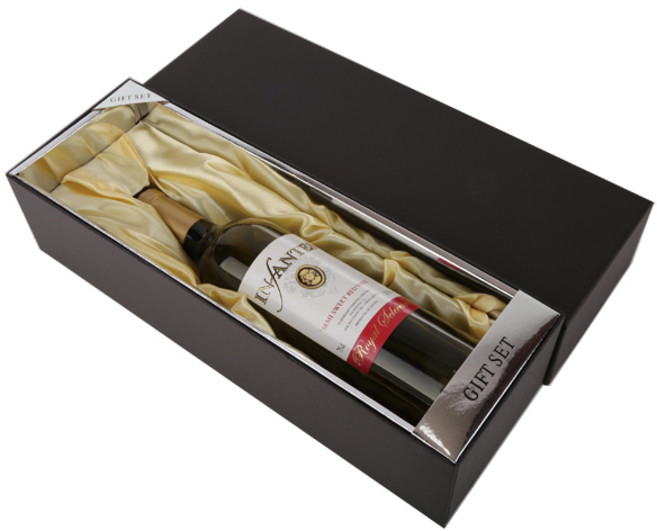 [와인케이스] 1본입 초콜렛 대 10ea (뚱뚱한 병용)